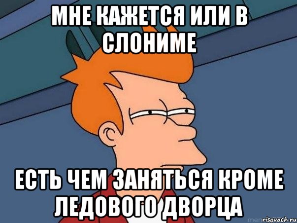 мне кажется или в слониме есть чем заняться кроме ледового дворца, Мем  Фрай (мне кажется или)