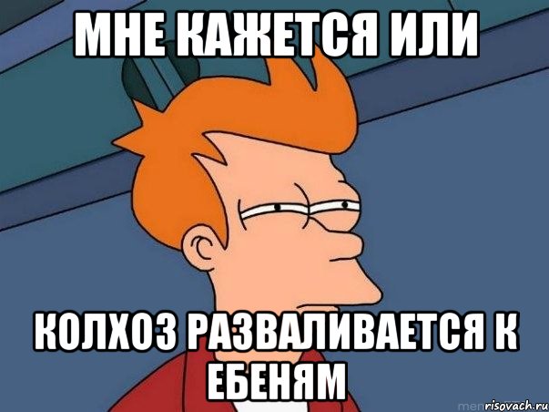 мне кажется или колхоз разваливается к ебеням, Мем  Фрай (мне кажется или)