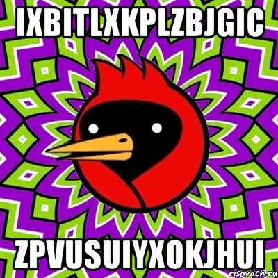 ixbitlxkplzbjgic zpvusuiyxokjhui, Мем Омская птица