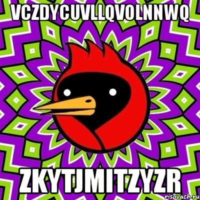 vczdycuvllqvolnnwq zkytjmitzyzr, Мем Омская птица