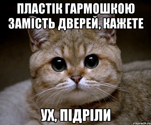 пластік гармошкою замість дверей, кажете ух, підріли, Мем Пидрила Ебаная