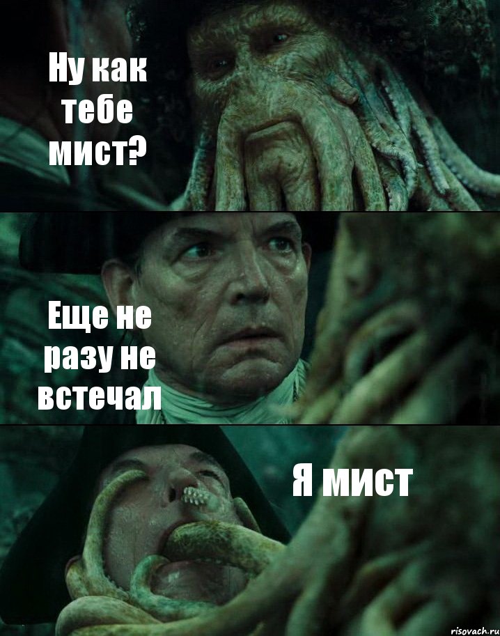 Ну как тебе мист? Еще не разу не встечал Я мист, Комикс Пираты Карибского моря