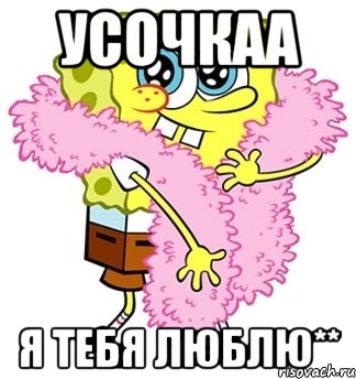 усочкаа я тебя люблю**