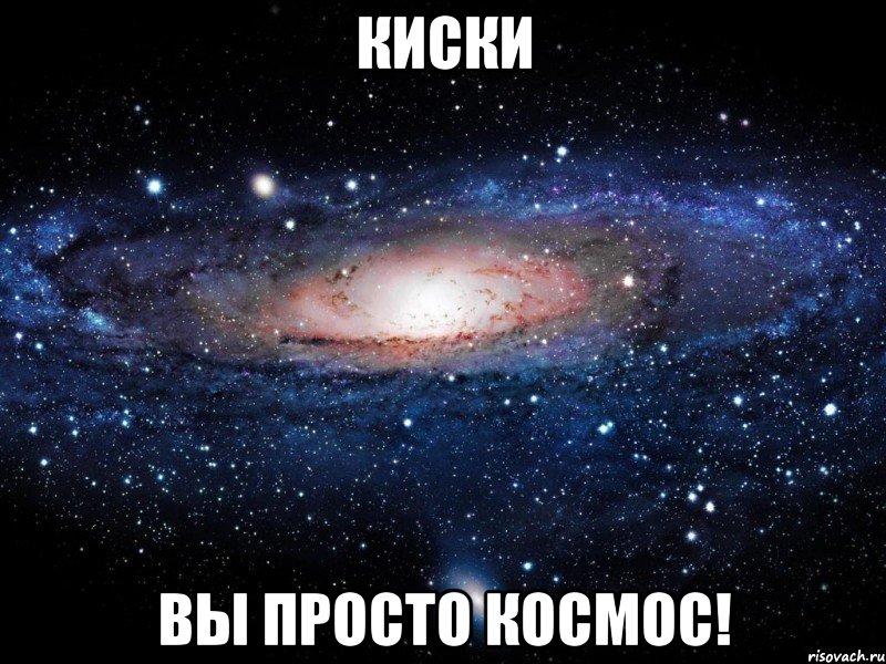 киски вы просто космос!, Мем Вселенная