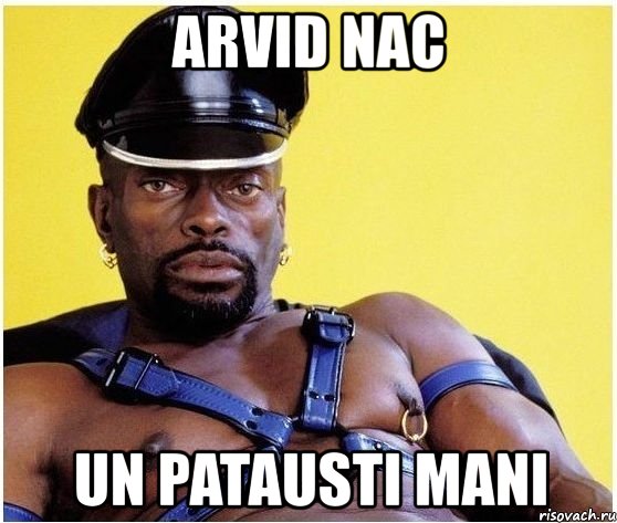 arvid nac un patausti mani, Мем Черный властелин