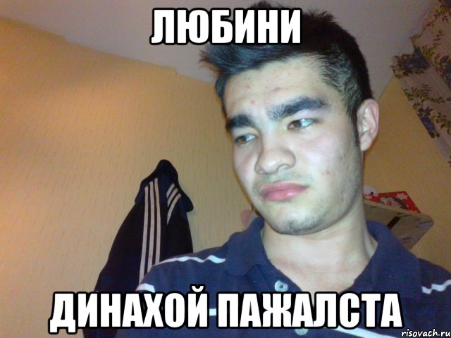 любини динахой пажалста, Мем динахой пажалста