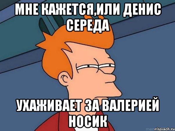 мне кажется,или денис середа ухаживает за валерией носик, Мем  Фрай (мне кажется или)