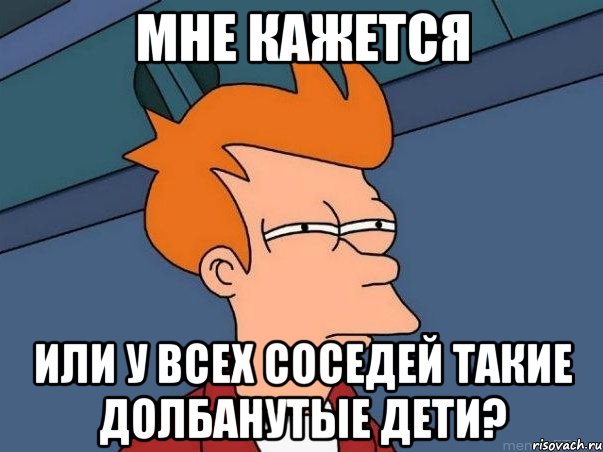 мне кажется или у всех соседей такие долбанутые дети?, Мем  Фрай (мне кажется или)