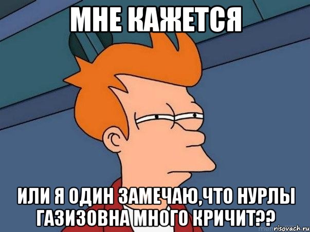 мне кажется или я один замечаю,что нурлы газизовна много кричит??, Мем  Фрай (мне кажется или)