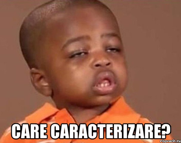  care caracterizare?, Мем  Какой пацан (негритенок)