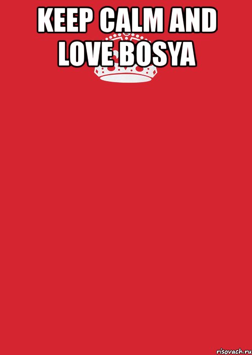 keep calm and love bosya , Комикс Keep Calm 3