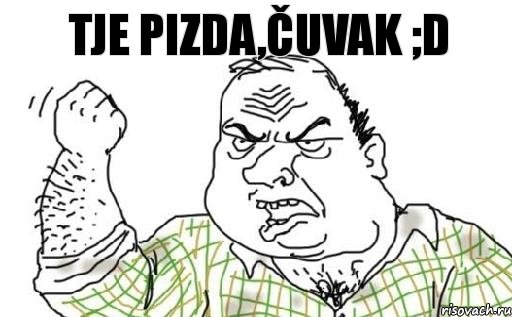 Tje pizda,čuvak ;D, Комикс Мужик блеать