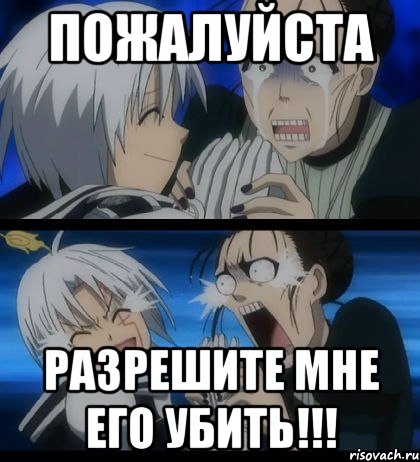 пожалуйста разрешите мне его убить!!!, Мем пожалуйста
