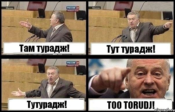 Там турадж! Тут турадж! Тутурадж! TOO TORUDJ!, Комикс с Жириновским