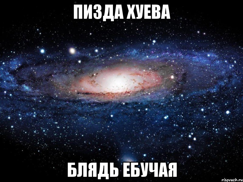 пизда хуева блядь ебучая, Мем Вселенная