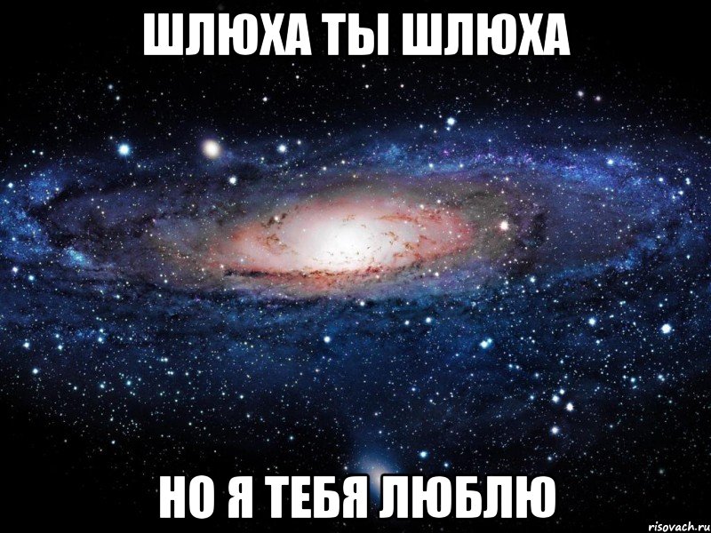 шлюха ты шлюха но я тебя люблю, Мем Вселенная