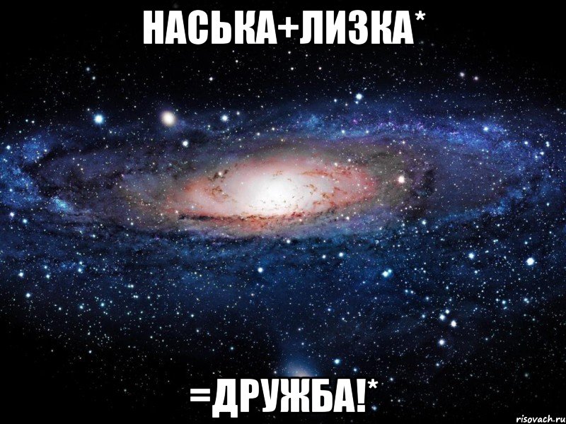 наська+лизка* =дружба!*, Мем Вселенная