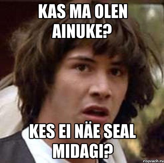 kas ma olen ainuke? kes ei näe seal midagi?, Мем А что если (Киану Ривз)