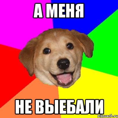 а меня не выебали, Мем Advice Dog