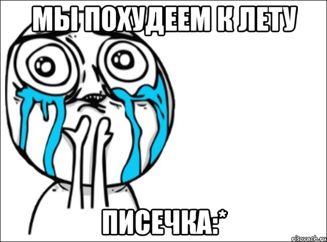 мы похудеем к лету писечка:*, Мем Это самый