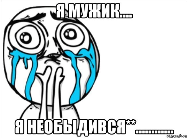 я мужик.... я необыдився**............, Мем Это самый