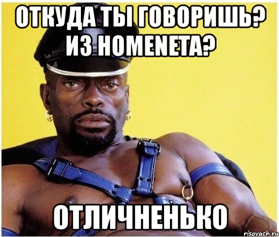 откуда ты говоришь? из homeneta? отличненько, Мем Черный властелин