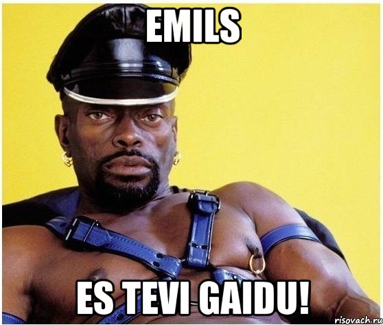 emils es tevi gaidu!, Мем Черный властелин