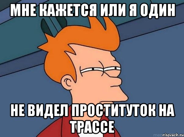 мне кажется или я один не видел проституток на трассе, Мем  Фрай (мне кажется или)