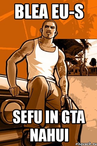 blea eu-s sefu in gta nahui