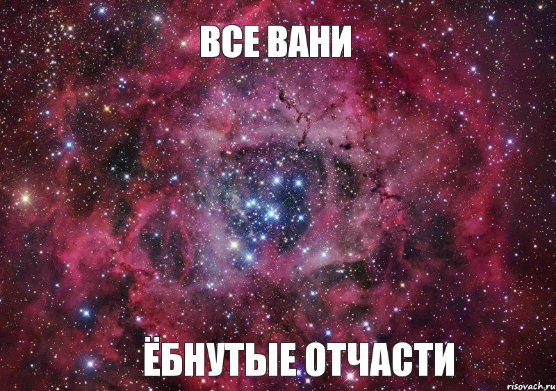 ВСЕ ВАНИ ЁБНУТЫЕ ОТЧАСТИ, Мем Ты просто космос