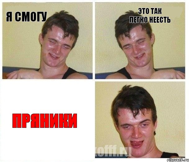 я смогу это так легко неесть ПРЯНИКИ