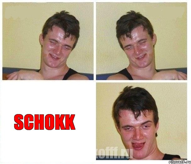   Schokk, Комикс Не хочу (10 guy)