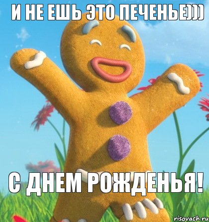 C днем рожденья! И не ешь это печенье))), Комикс печеня