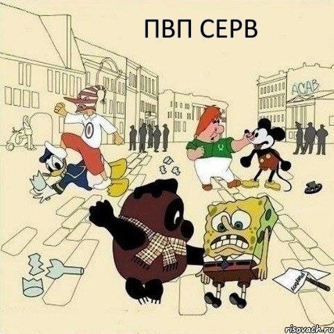 ПВП СЕРВ, Мем  Понаехали