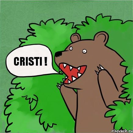 Cristi !