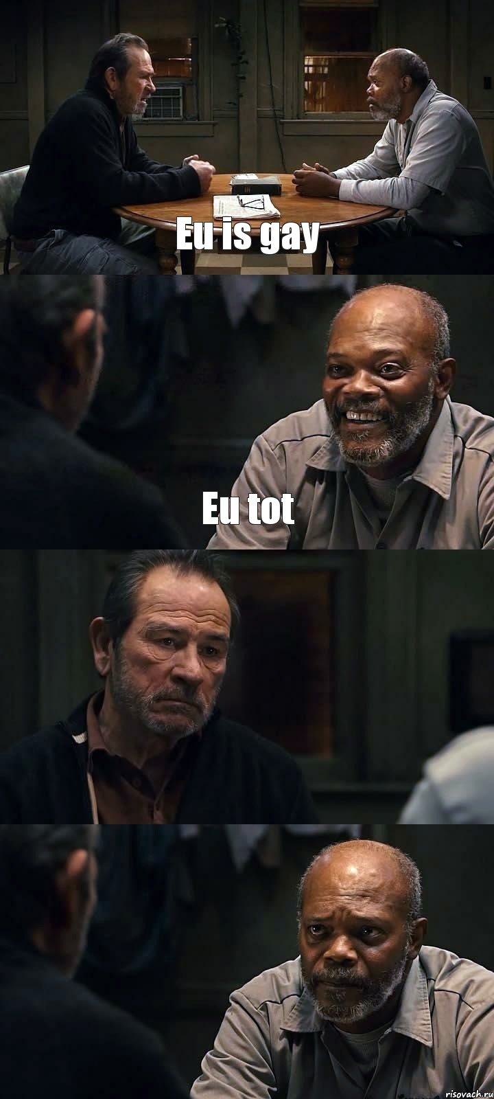 Eu is gay Eu tot  , Комикс The Sunset Limited