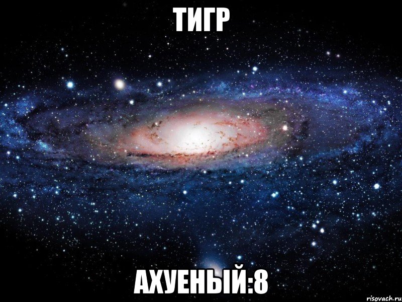 тигр ахуеный:8, Мем Вселенная