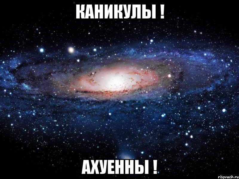 каникулы ! ахуенны !, Мем Вселенная