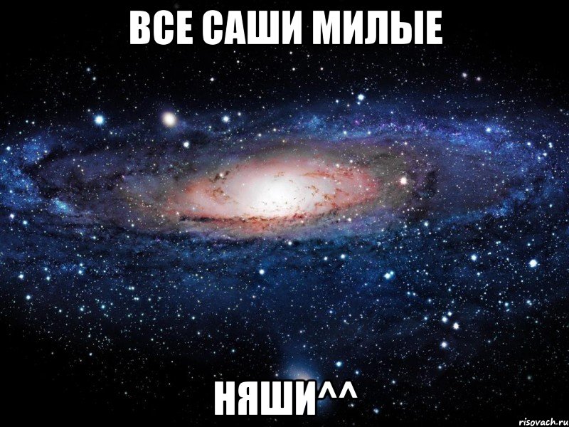 все саши милые няши^^, Мем Вселенная