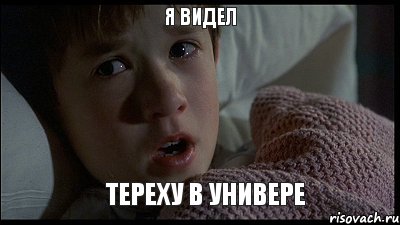 я видел тереху в универе, Мем Я видел