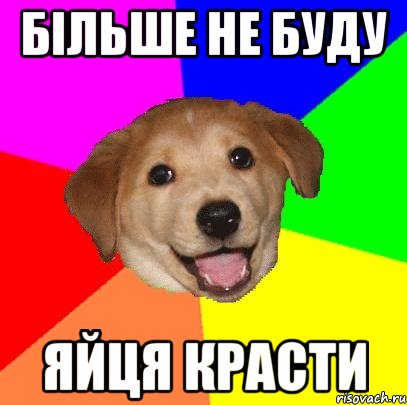 більше не буду яйця красти, Мем Advice Dog