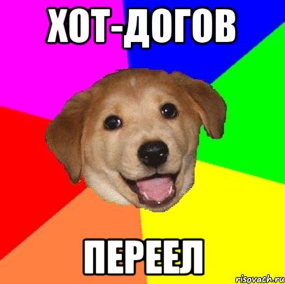 хот-догов переел, Мем Advice Dog