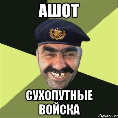 ашот сухопутные войска