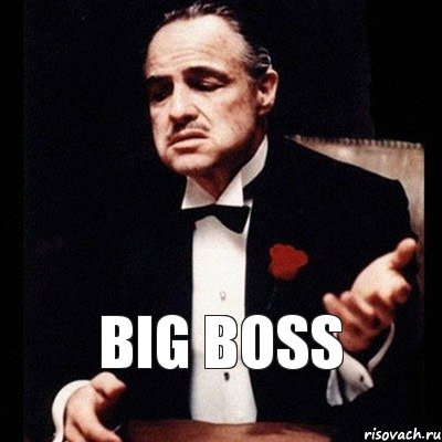 big boss, Комикс Дон Вито Корлеоне 1