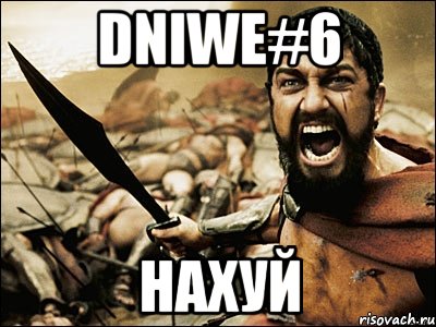 dniwe#6 нахуй, Мем Это Спарта