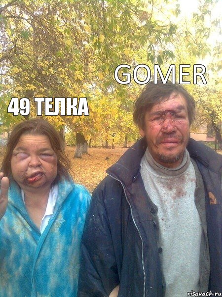 GOMER 49 телка, Комикс gomer