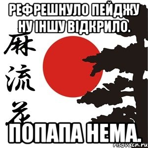 рефрешнуло пейджу ну іншу відкрило. попапа нема., Мем Хокку