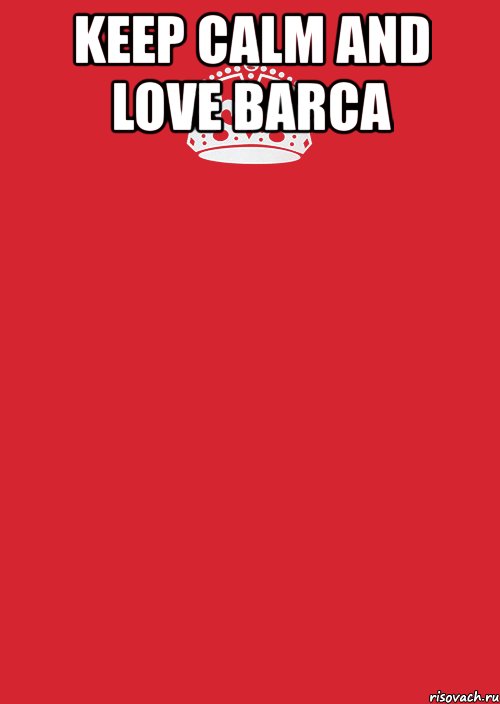 keep calm and love barca , Комикс Keep Calm 3