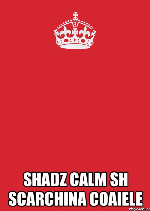  shadz calm sh scarchina coaiele, Комикс Keep Calm 3