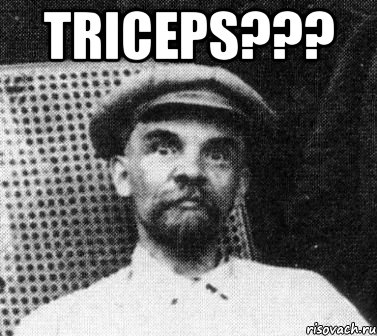 triceps??? , Мем   Ленин удивлен